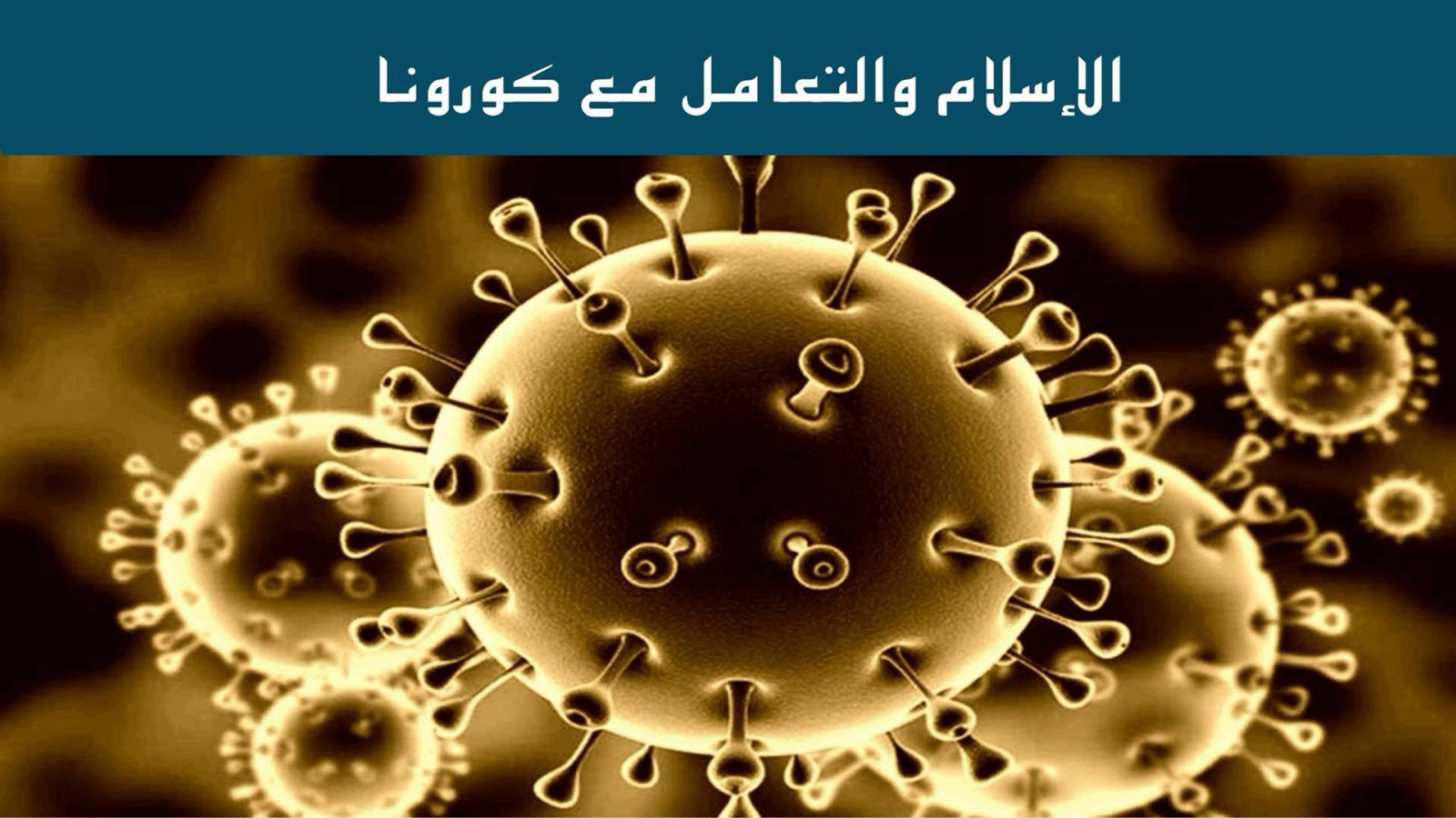 المسلمون والتعامل مع جائحة كورونا