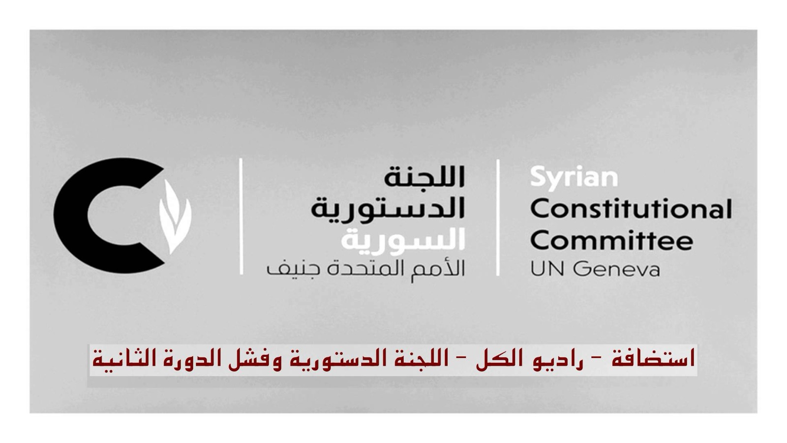 اللجنة الدستورية وفشل الدورة الثانية